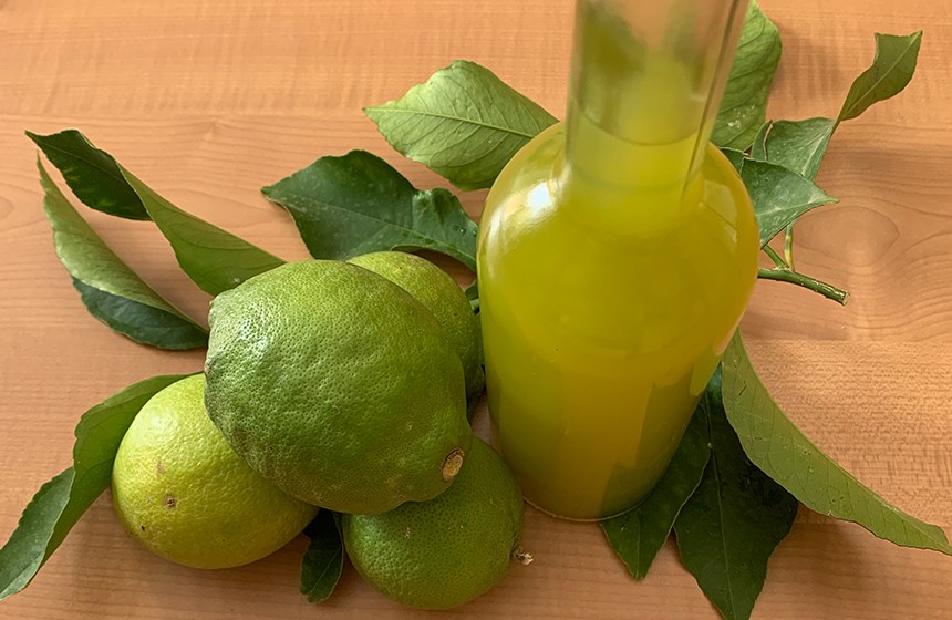 Ricetta Limoncello con limoni verdi siciliani - Ricetta Facile e Veloce